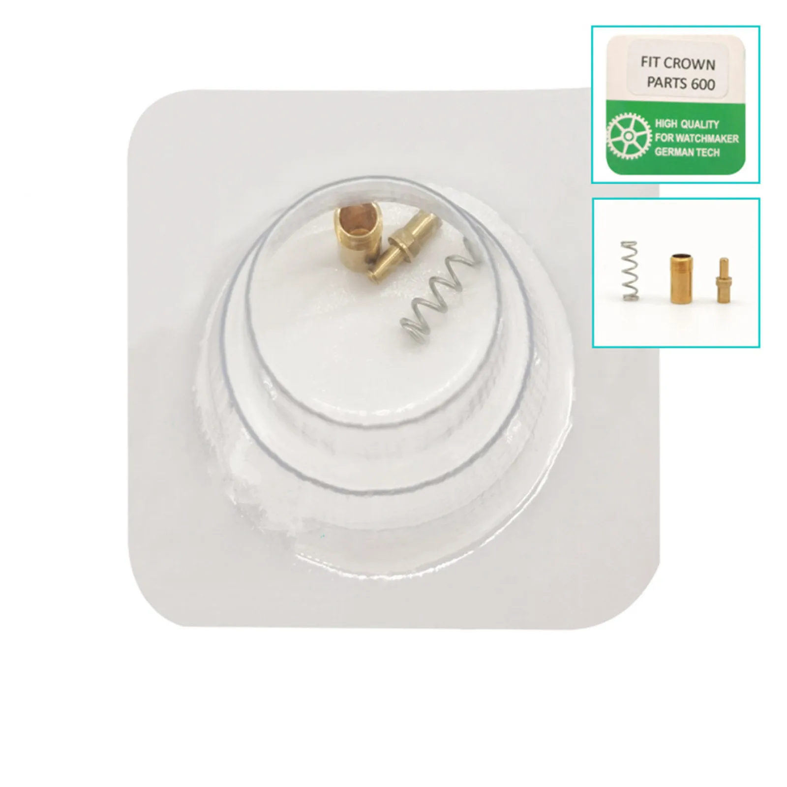1pc Crown Tube Replacement for Rolex 24-600 6.0mm, High Quality Generic Watch Repair Part for Watchmaker
