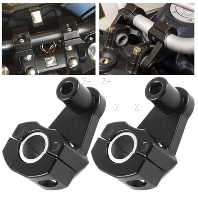 Z+ Motorcycle 7/8034; 1-1/8034; Handlebar Riser 2034; Rise Adapter Mount Bracket Clamp