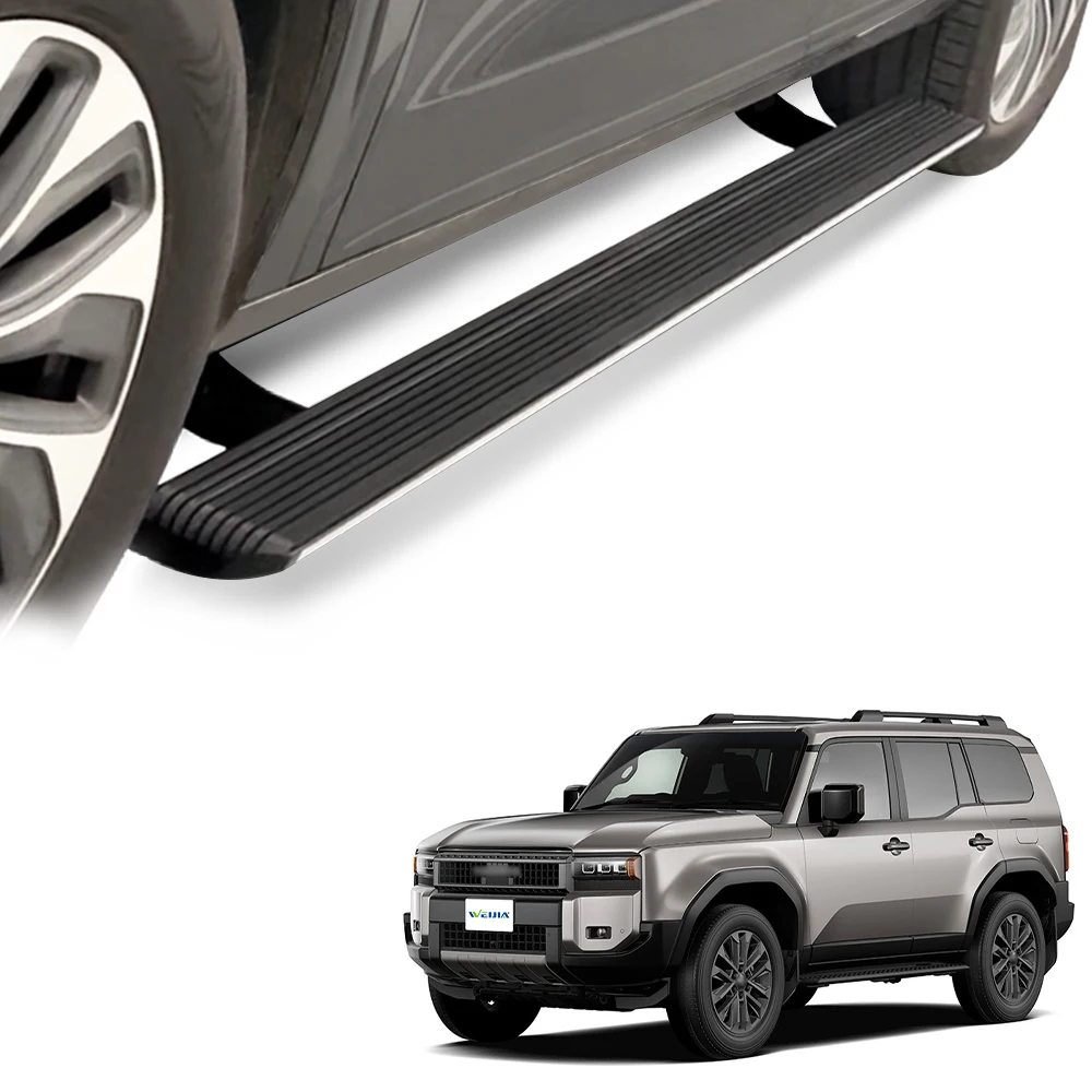 Power Running Boards for 2024  Land Cruiser 250 Prado 250 Electric Side Step Fit SIENNA LC300 Granvia Car Automatic Pedal