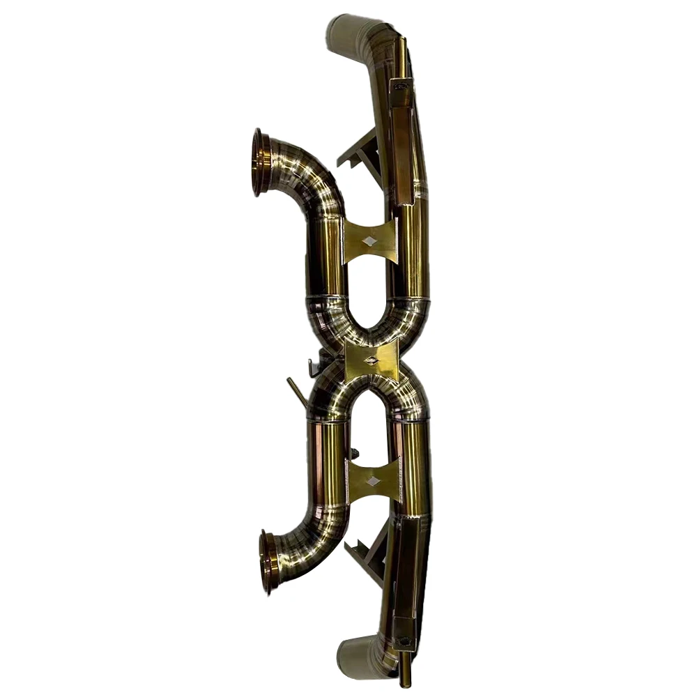 

Высококачественная титановая выхлопная система для Audi R8 5.2 V10 2015-2017: Выхлопные трубы, улучшенная производительность, Catback