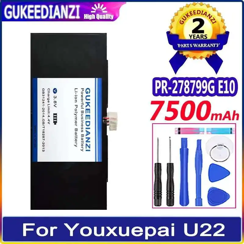 

For Youxuepai U22 PR-278799G E10 Laptop Battery Reliable Power Supply 7500Mah