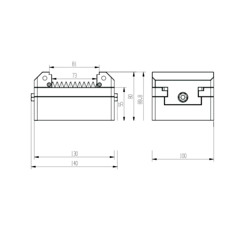 Self Centering 5 Axis Vise SCVS-05 EDM EWORA/3R tooling clamping fixture workholding pallet