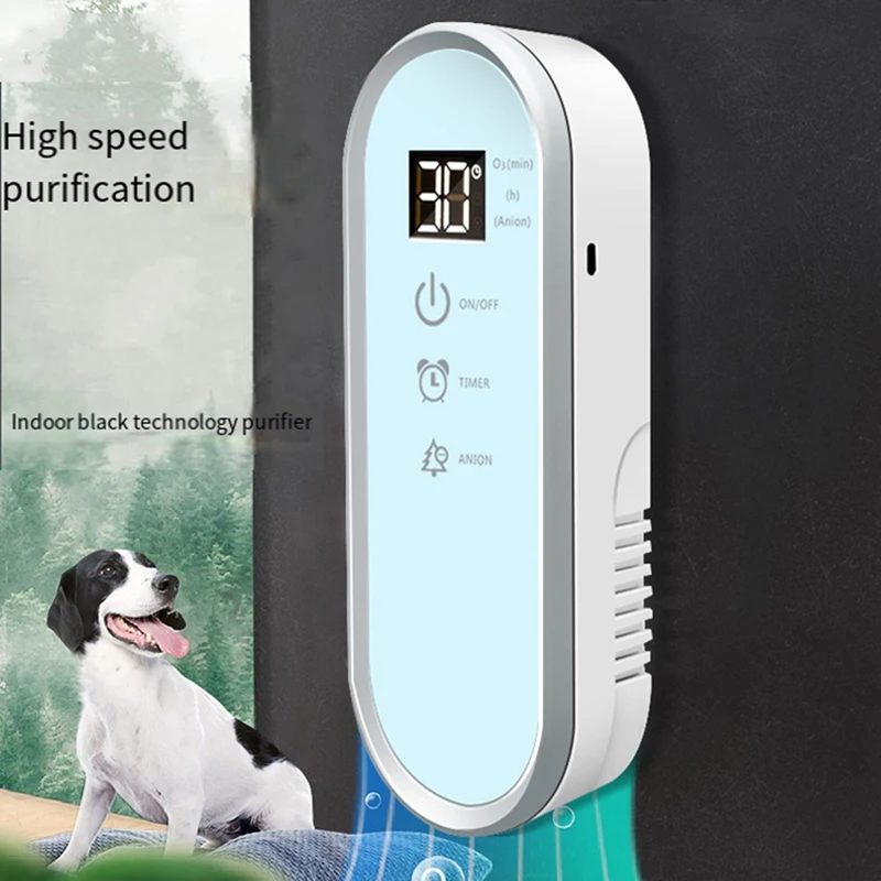 Touch IC Smart Air Purifiers Closed Odor Purifier Self-Cleaning Cat Litter Box Toilet Deodorizer Home Pet Supplies