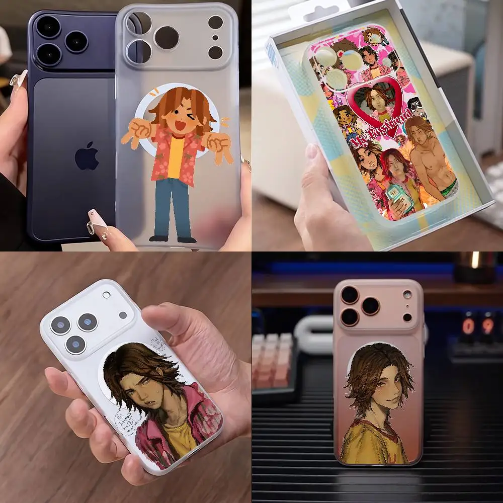 

Daisuke Phone Case For iPhone 12,16,11,14,13,17,15,Plus,E,Pro,Max,Air,Mini Wireless Charge Magnetic Frosted