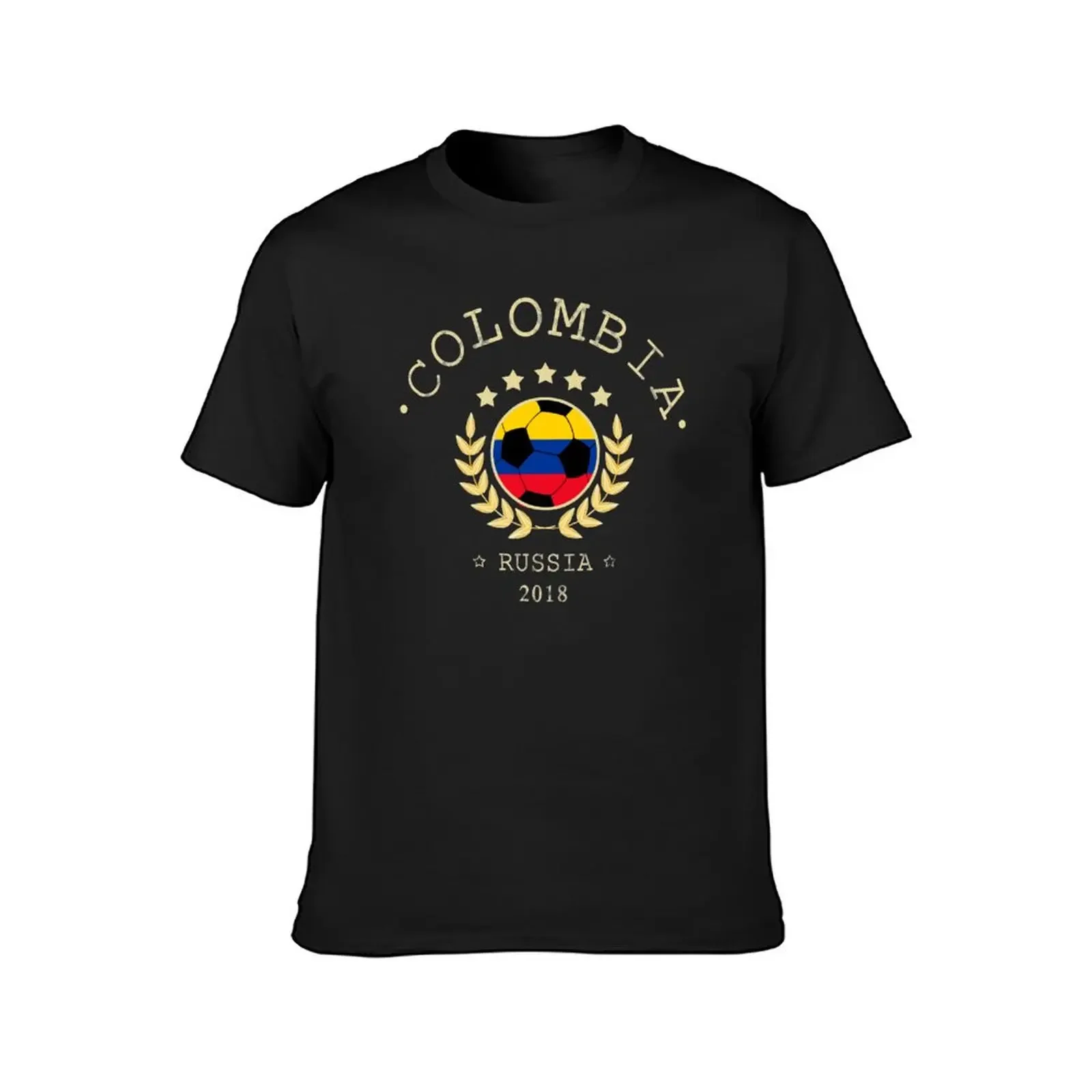 mundial Futbol Colombia Soccer 2018 Football Fan rusia camisa playera, tshirt T-Shirt sports fans plus size clothes men t shirts