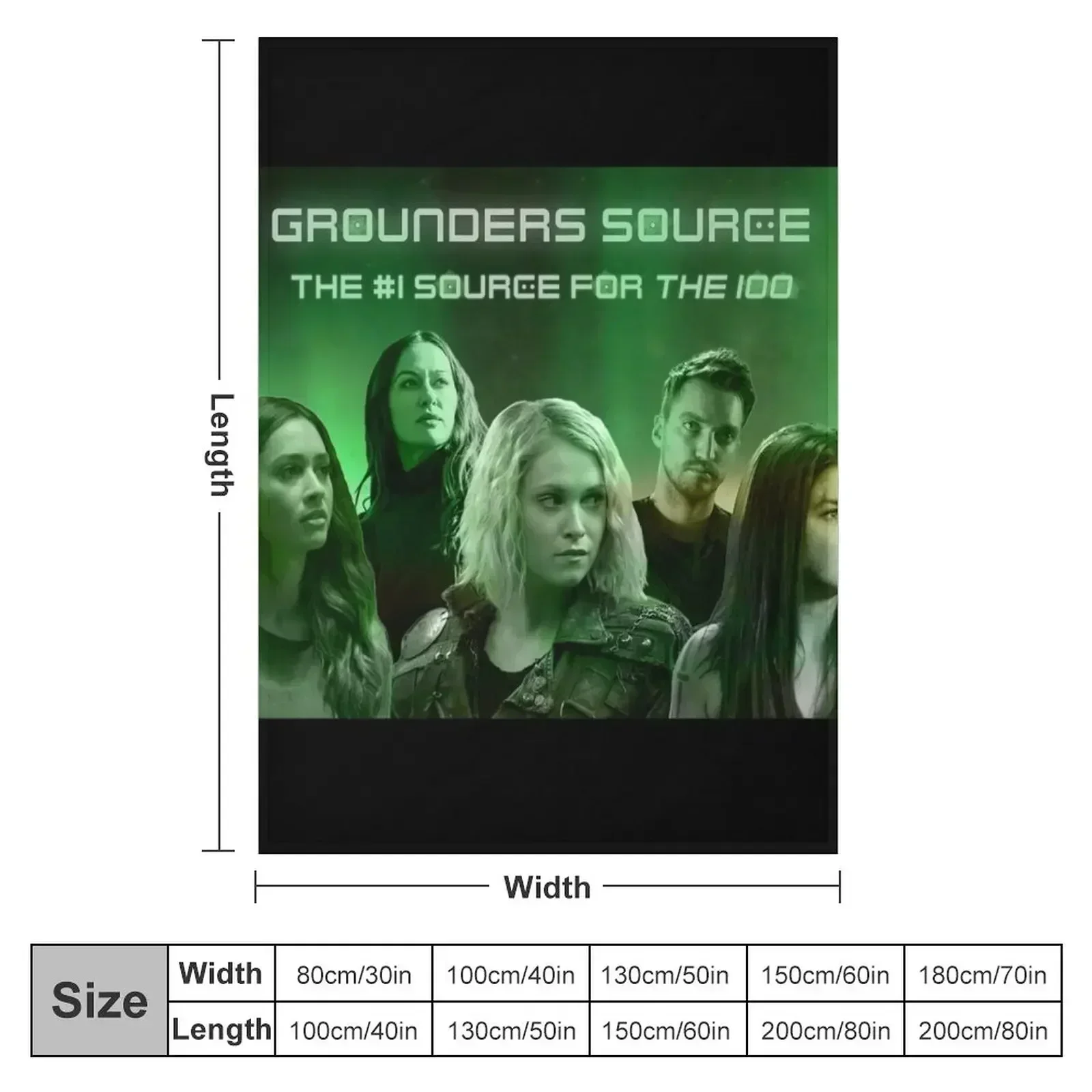 Grounders SourceArtwork Throw Blanket decorative Warm Blankets