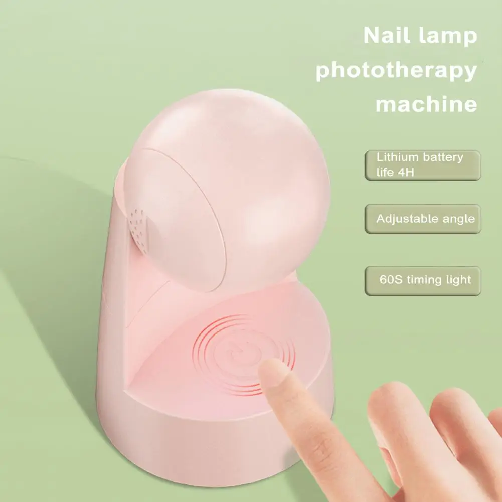 Lâmpada LED UV portátil do prego, Mini USB Nail Dryer para Gel Polish Salon, Manicure Ferramentas para secagem rápida