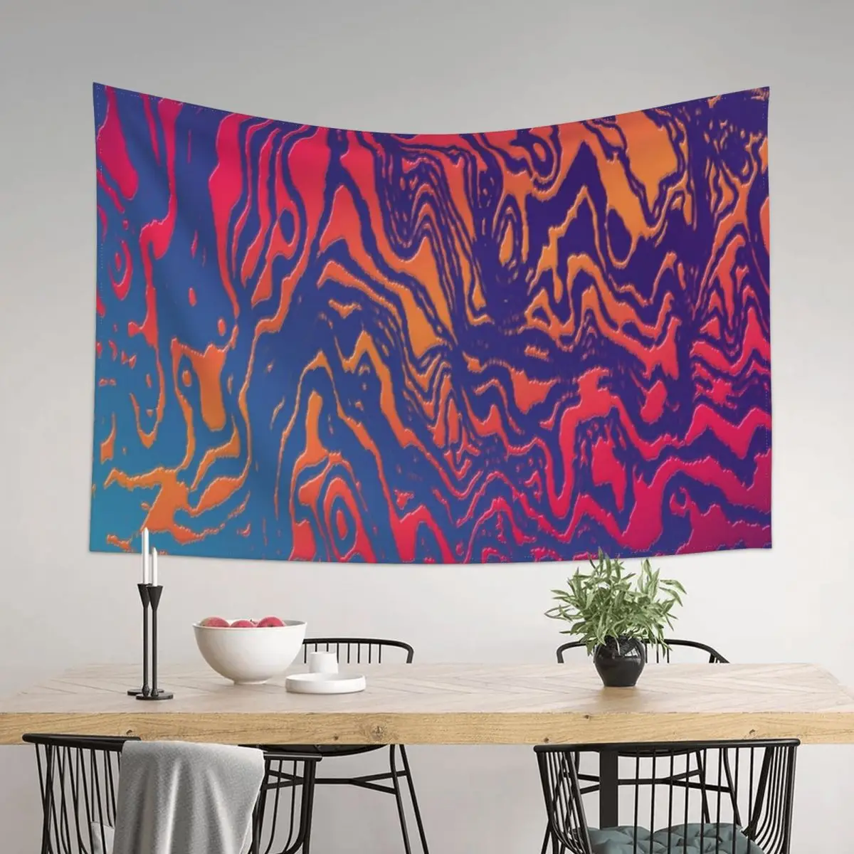 

Colorful damascus Tapestry Bedrooms Decorations Aesthetic Home Decor Room Decoration Aesthetic Tapestry