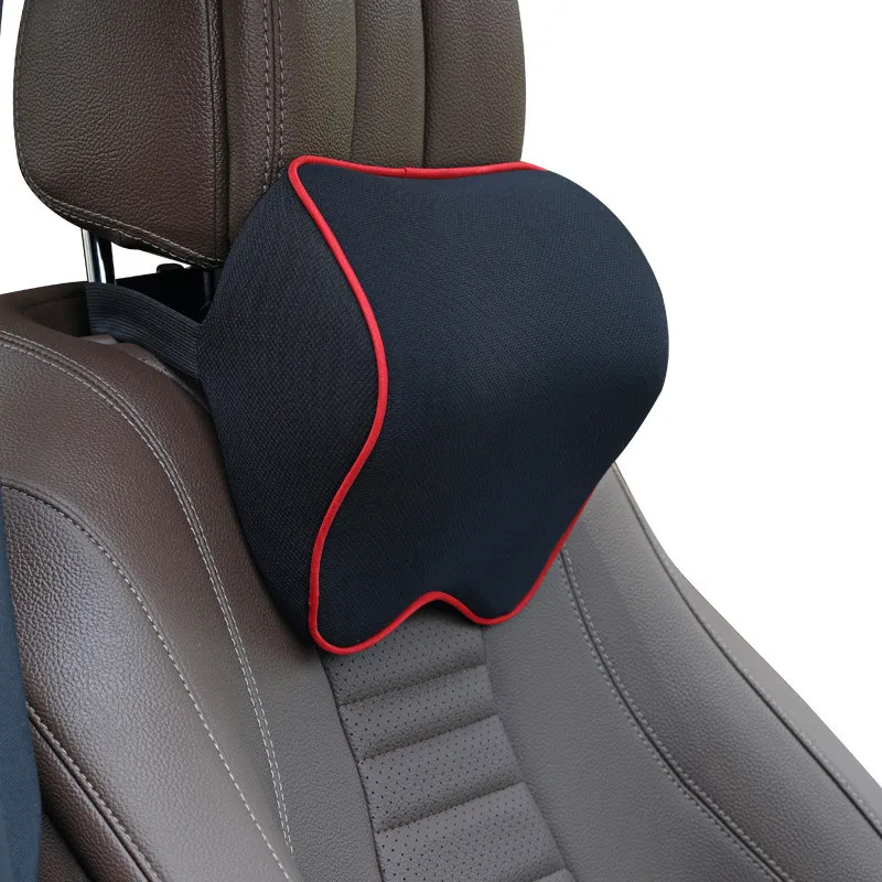 Car Neck Headrest Pillow Cushion Auto Seat Head Support Neck Protector Automobiles Seat Neck Rest 3D Memory Cotton