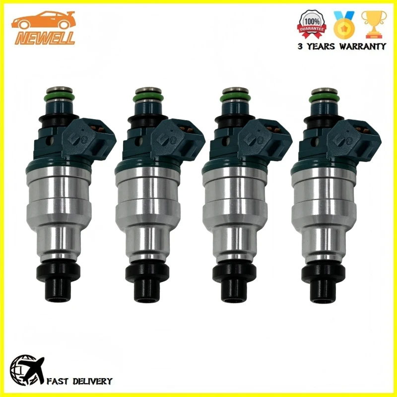 4pcs INP058 INP-058 High Quality Fuel injector For MITSUBISHI MIGHTY MAX 2.4L 1990-2004 For DODGE RAM 50 Fuel Nozzle