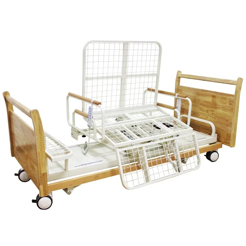 Hospital Adjustable Auto Patient Turning Home Care Rotating Bed