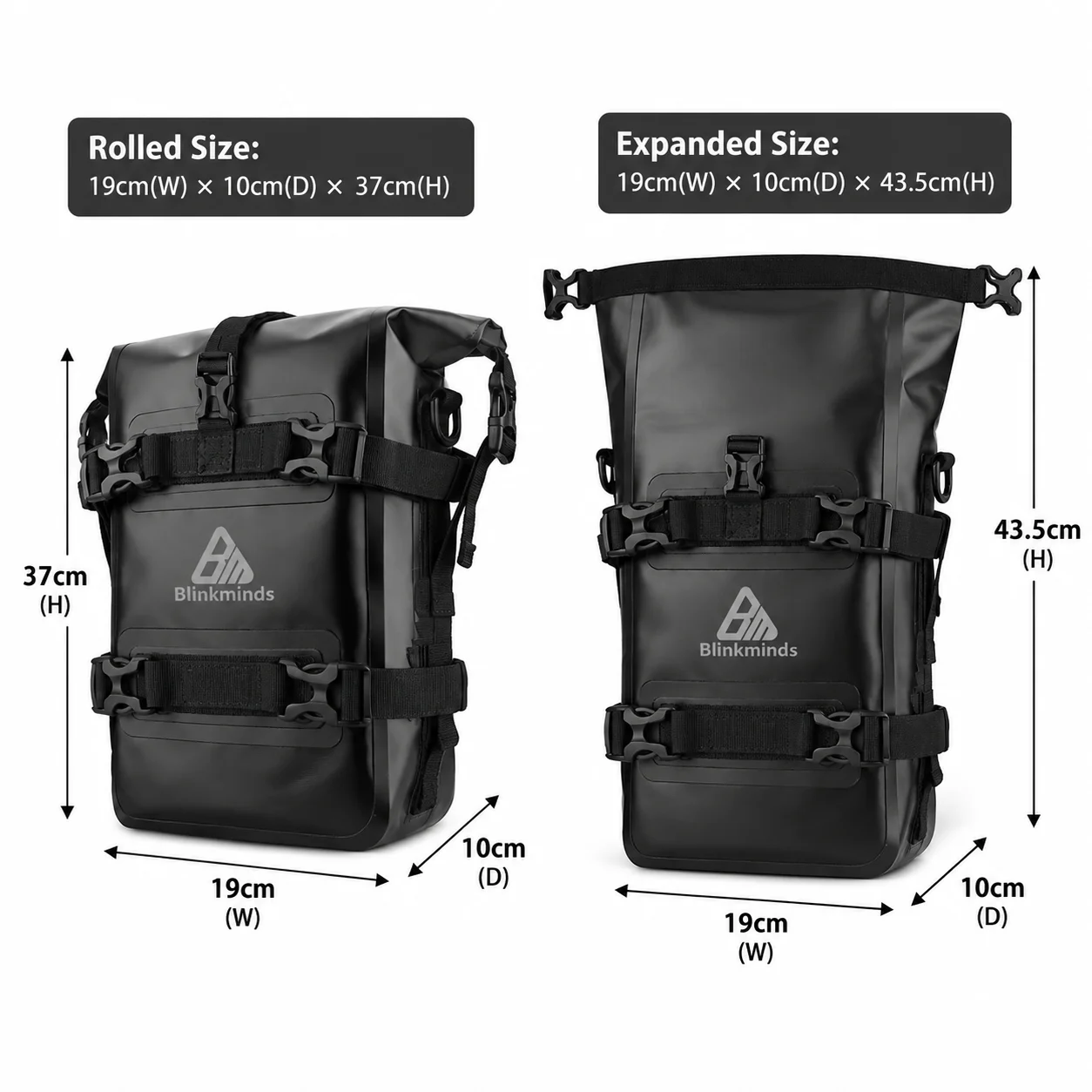 1/2 stücke Wasserdichte Motorrad Crash Bar Tasche Reparatur Werkzeug Platzierung Tasche Für HONDA Suzuki BMW R1200GS Yamaha Motorrad Tasche teile – Detail 5