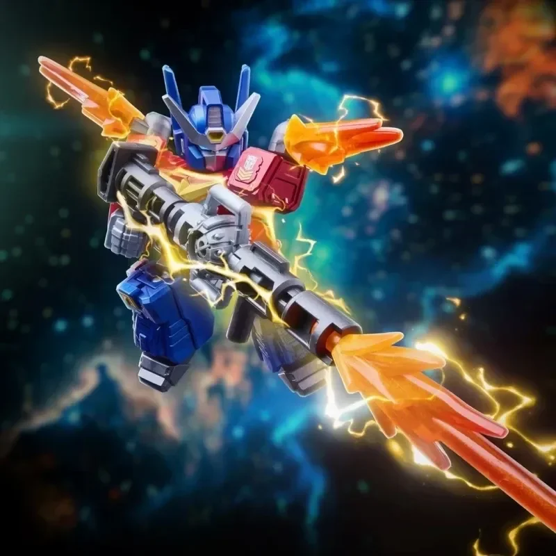 Blokees Transformers Defender Version 8 Blind Box Bausteinfigur Star Optimus Prime Super Megatron Sammlerstücke Spielzeug Geschenke – Detail 4