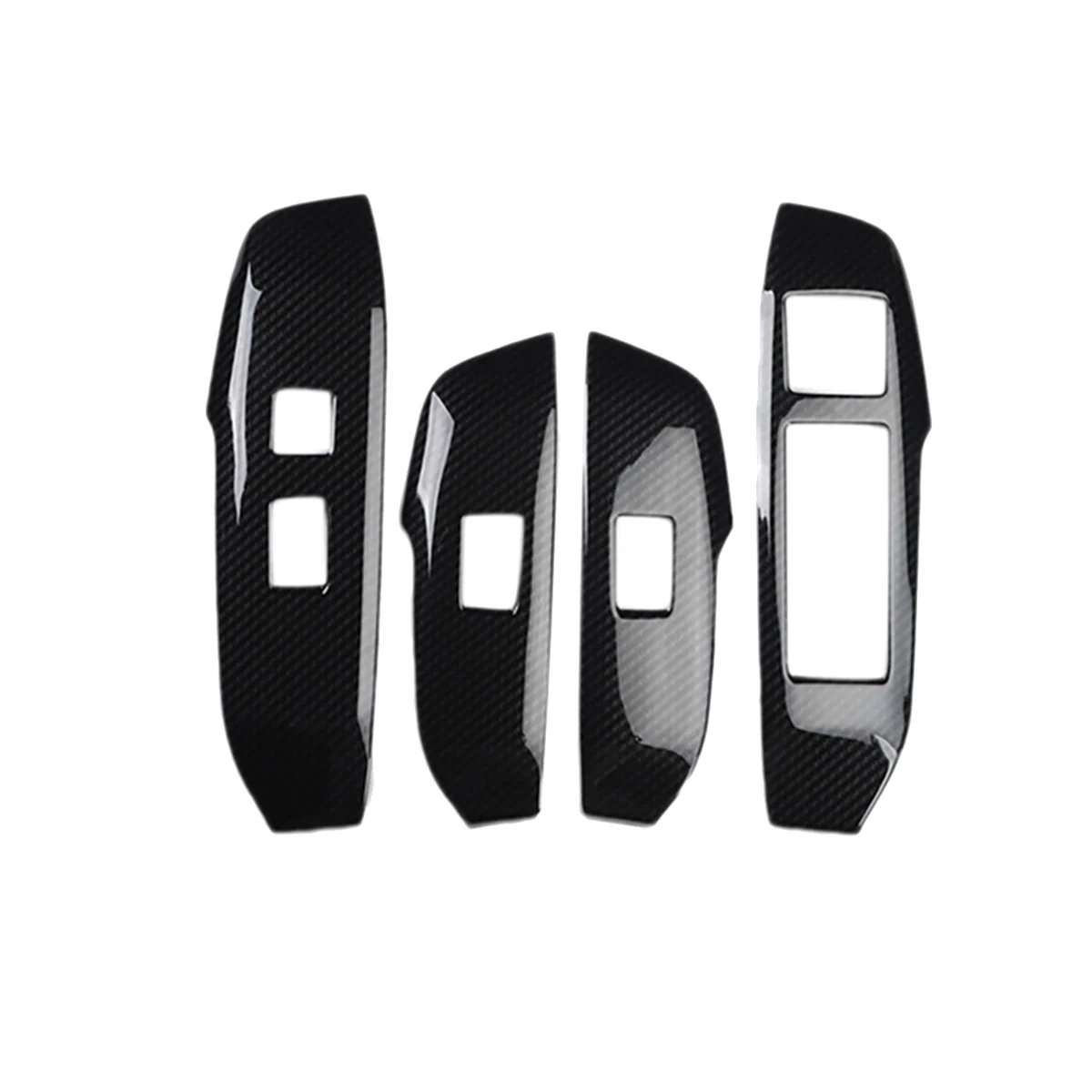 

4PCS Window Lift Button Switch Panel Trim Cover for NX 300H 200T Car Window Adjust Decoration Stickers Carbon