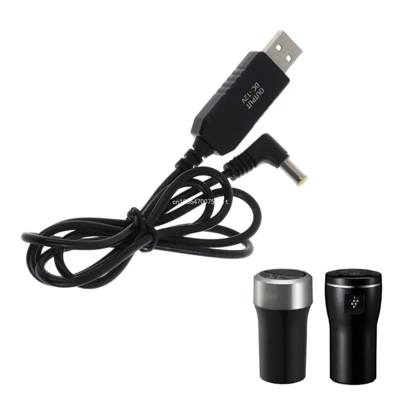 USB 5V to 12V Cable Step Up Converter Cable Safe &Reliable Power Wire Cord Power Supply Cable Plug & Use DropShipping