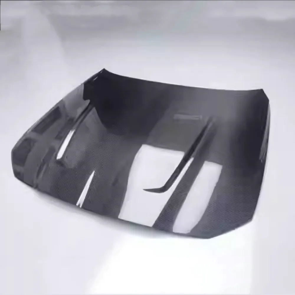 Dry Carbon Fiber Car Engine Hood Engine Cover Assembly For BMW M3 M4 G80 G82 G83 2019 Modified GLS Style Auto Accessories