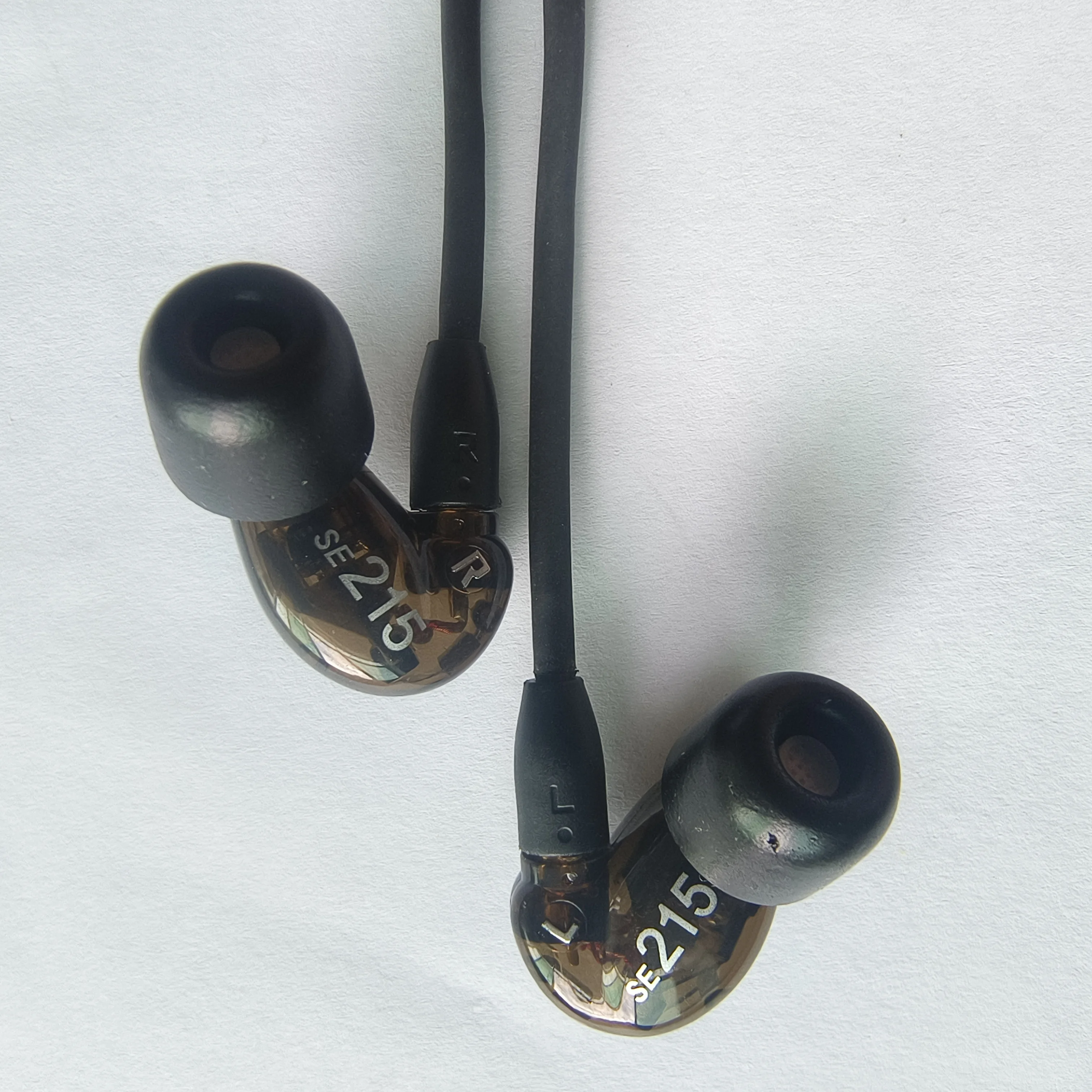 سماعات أذن SE215 هاي فاي ستيريو بخاصية إلغاء الضوضاء 3.5 ملم se 215 سماعات أذن سلكية مع صندوق VS SE535