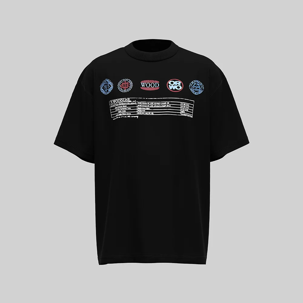 

Homemade high quality y2k pure cotton summer men and women T-shirt hip-hop style creative personality printing casual sports rou