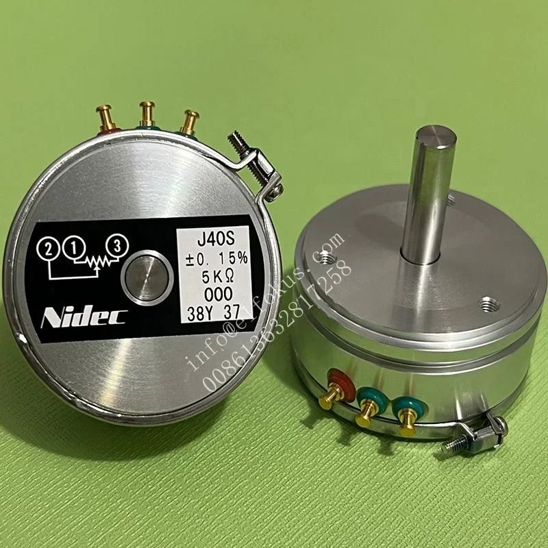 Authentic guarantee J40S 5Kohm Nidec Copal Rotary Potentiometer Wirewound 500 Ohm 1Turn Linear 1 W new and original in stock