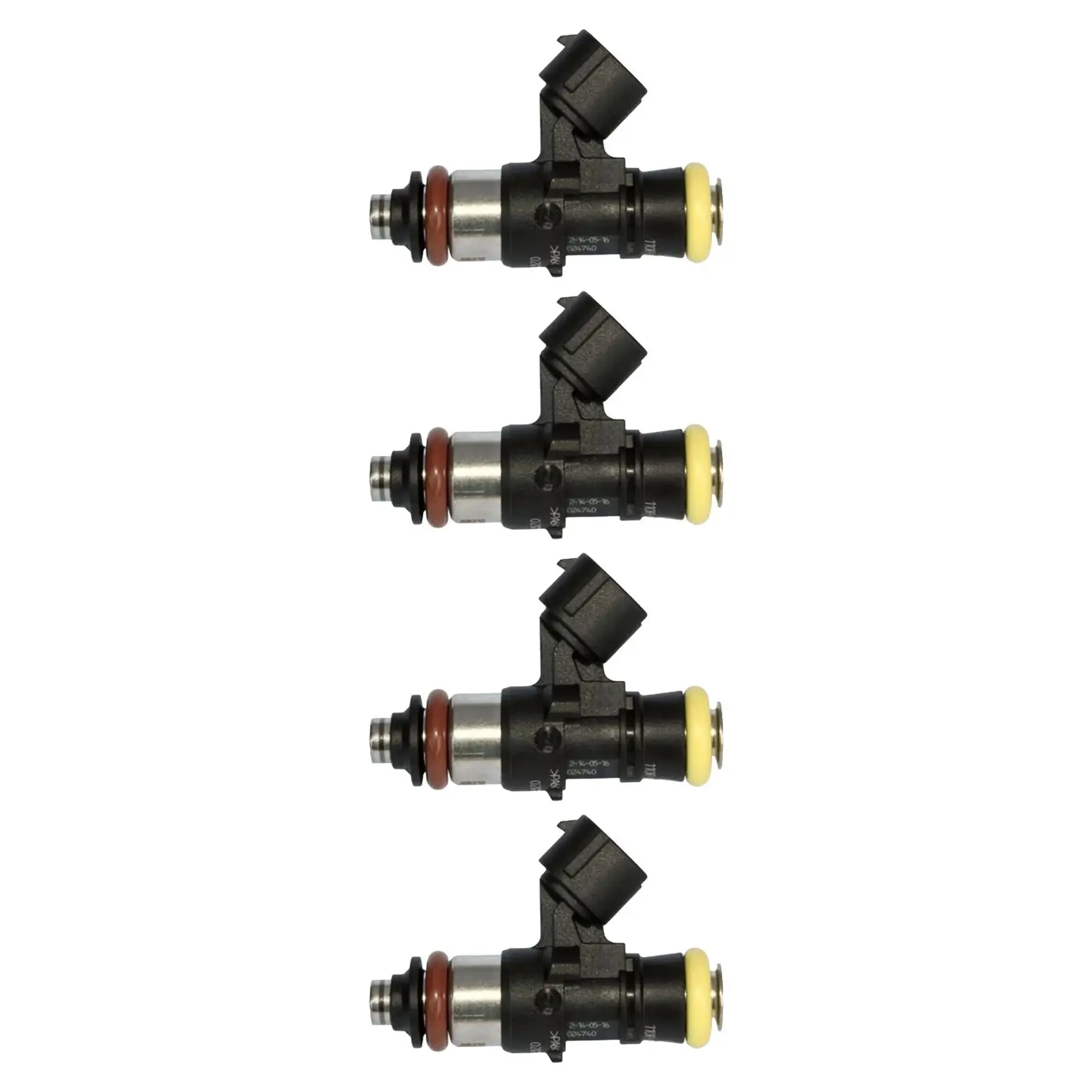 4 Pieces Fuel Injector 0280158821 Automobile Accessory Sturdy Spare Parts