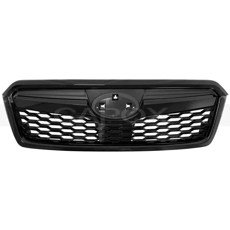 CAPQX Front Bumper Grill Mask Radiator Grille For Subaru Forester 2013-2018 Medium Net Racing Grills Auto Grille