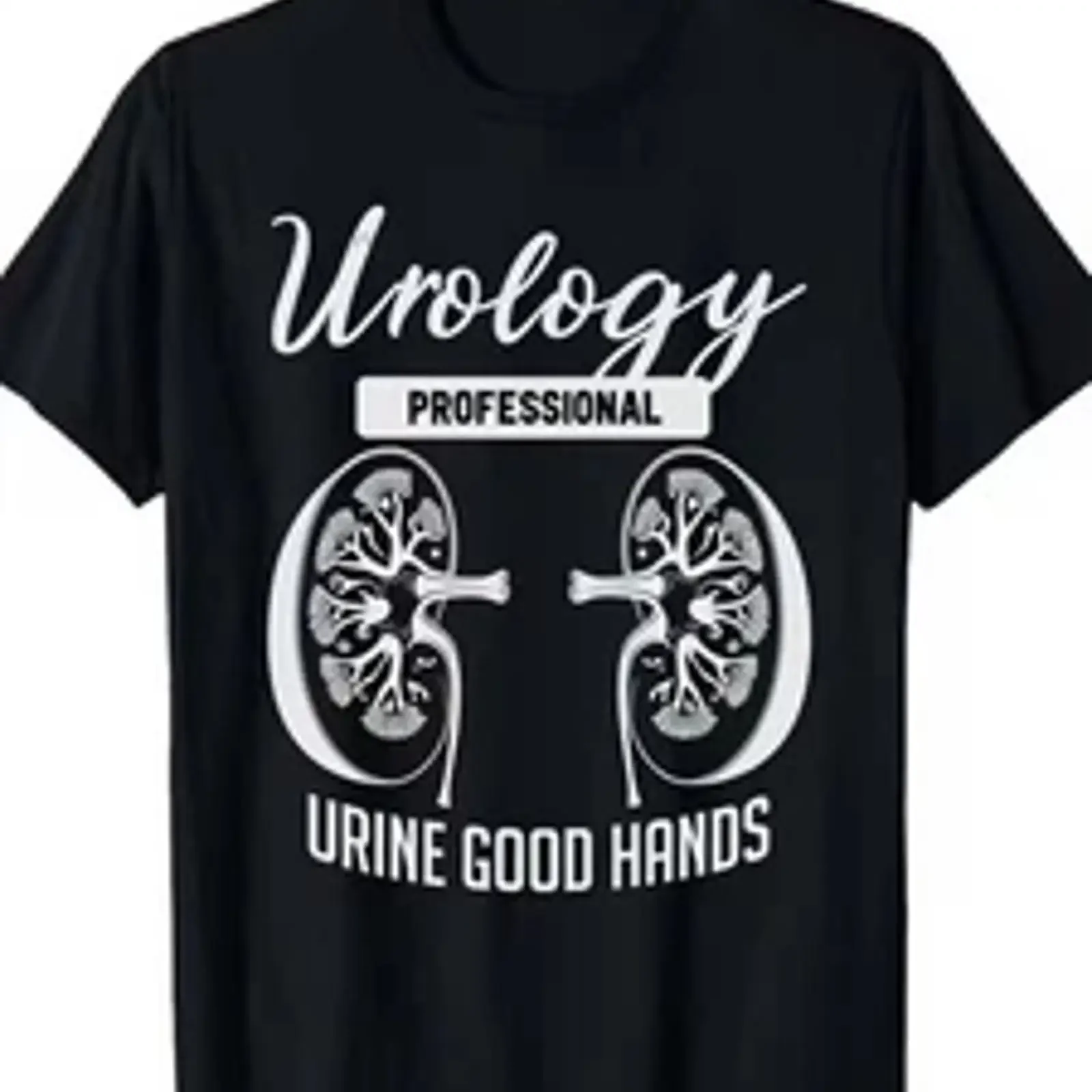 Urology Themed Kidney Urine Print T Shirt Professional Appar vintage Washed Casual designer clothes Stretched homme Soft