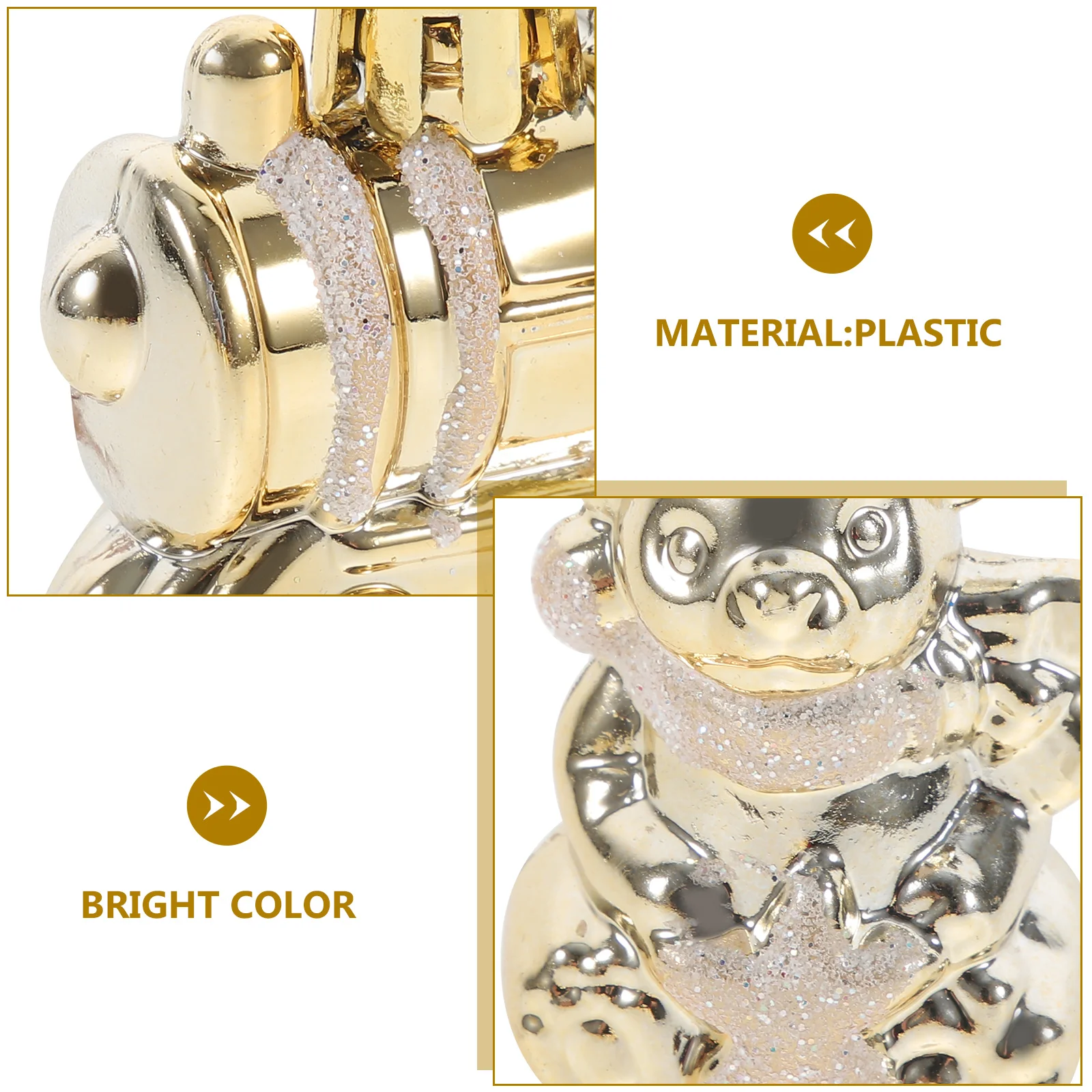 

1 Box Shatterproof Christmas Hanging Decorations Tree Topper Ornament Party Supplies Gift Box Reusable Xmas Balls Pendants Tree