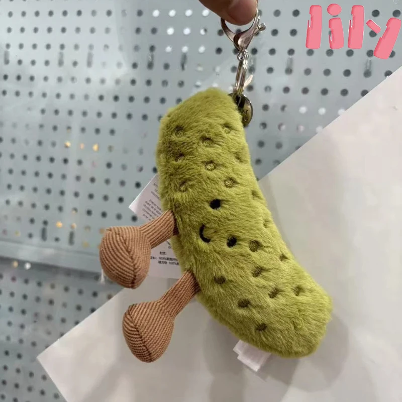 ألعاب الخيار القطيفة المرحة واللطيفة المخلل الحلي حقيبة الظهر المعلقات مفتاح المعلقات ديكورات السيارات الداخلية الإبداعية هدية صغيرة