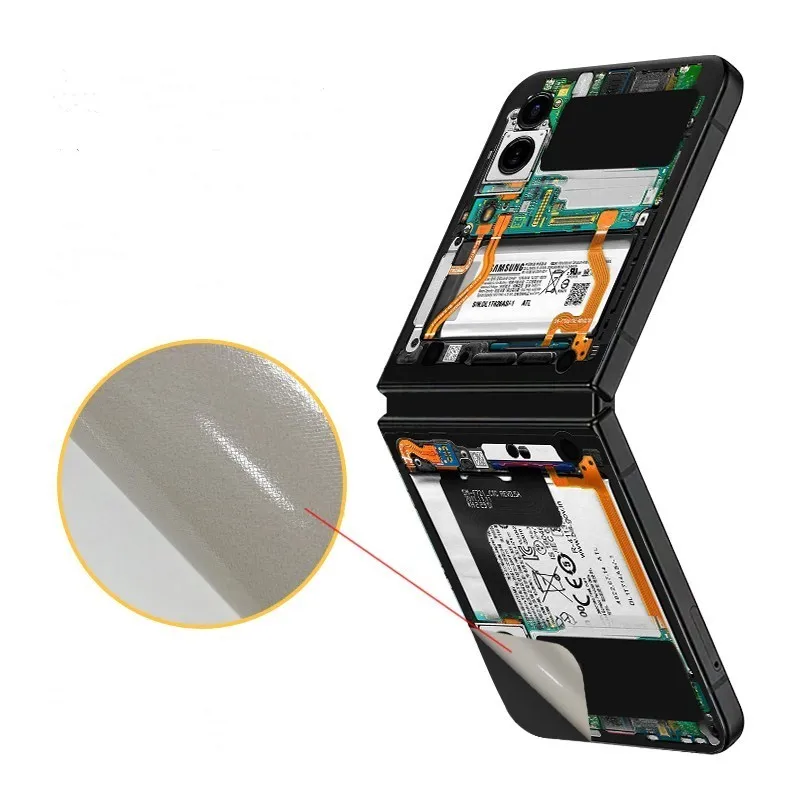 For Samsung Galaxy S23 S22 S21 ultra Z Fold4 3 Teardown Decal Skin Back Screen Protector Film Cover  3M Wrap Case Matte Sticker