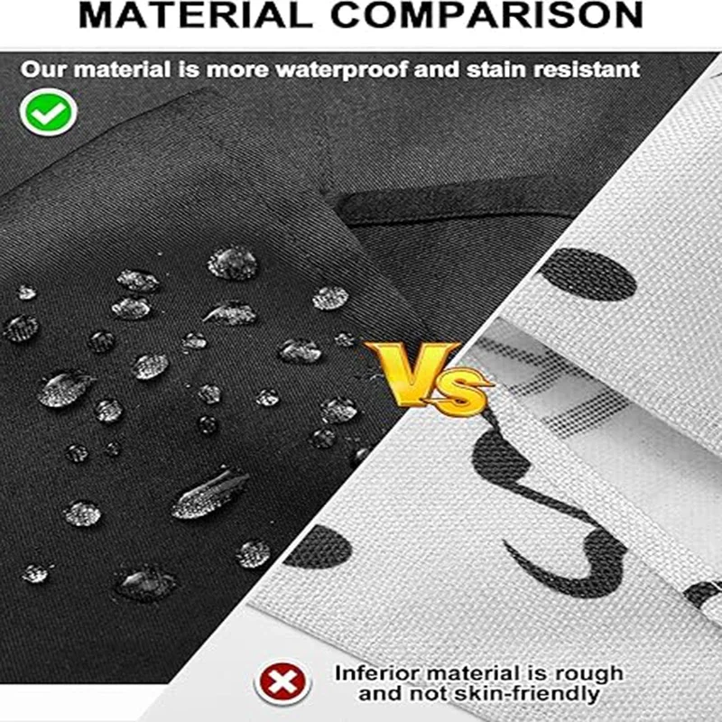 Chef's Work Clothes Apron Half Body Men's and Women's Apron For Hotel Restaurant Kitchen Catering Commercial Use