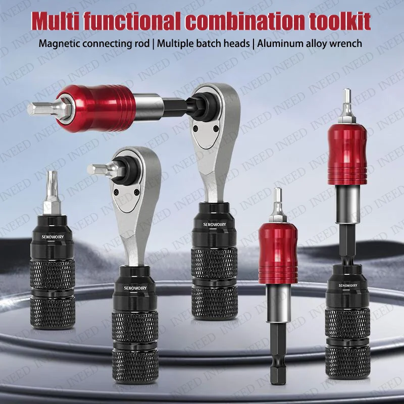 Bicycle repair tools Portable Toolkit Multifunctional Repair Tool Bag Ratchet Wrench Kit Tire Lever Tools Set Bike Accessories