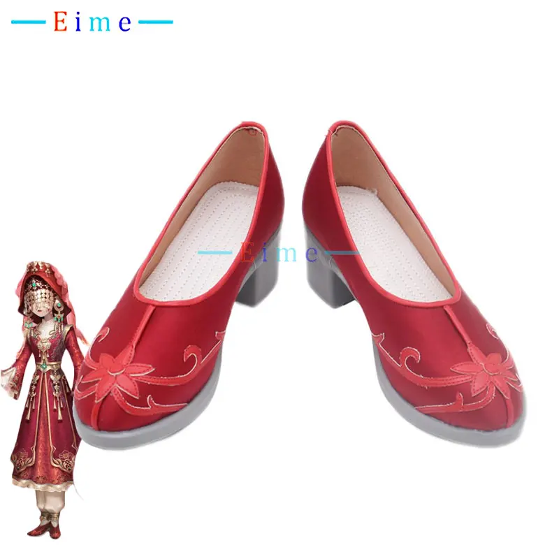 Game Identity V Entomologist Cosplay Shoes PU Leather Shoes Halloween Carnival Boots Cosplay Prop Custom Made