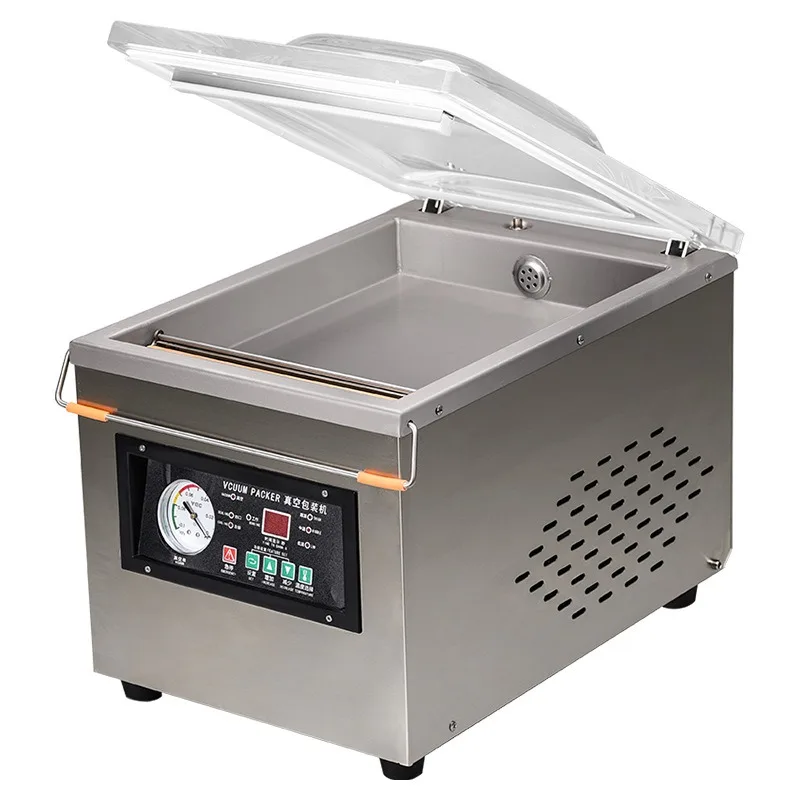 

Автоматическая вакуумная упаковочная машина, для влажных и сухих продуктов, настольная вакуумная упаковка