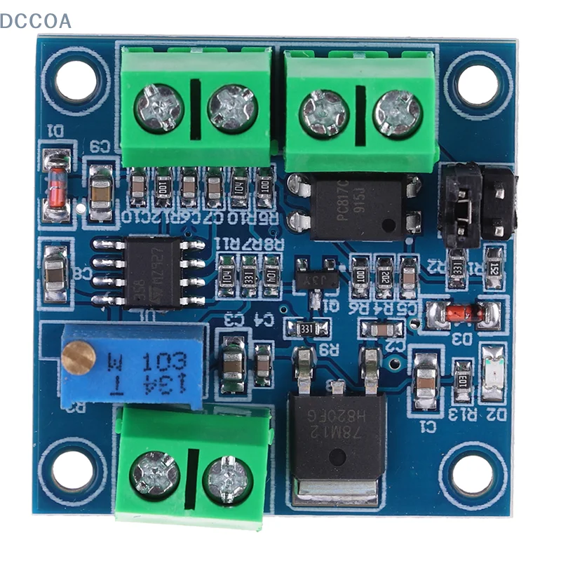 PWM To Voltage Converter Module 0%-100% to 0-5V/0-10V for Digital Analog Signal