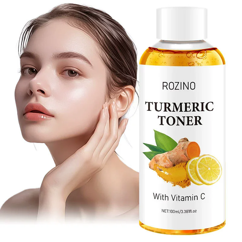 Turmeric vitamin C facial toner moisturizes, hydrates, tightens and brightens the skin