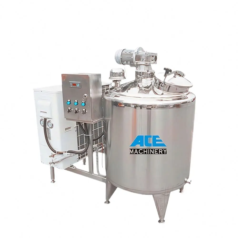 New 5000 Liter Stainless Steel Water Storage Tank With Pump And Motor For Liquid Nitrogen And Diesel Storage