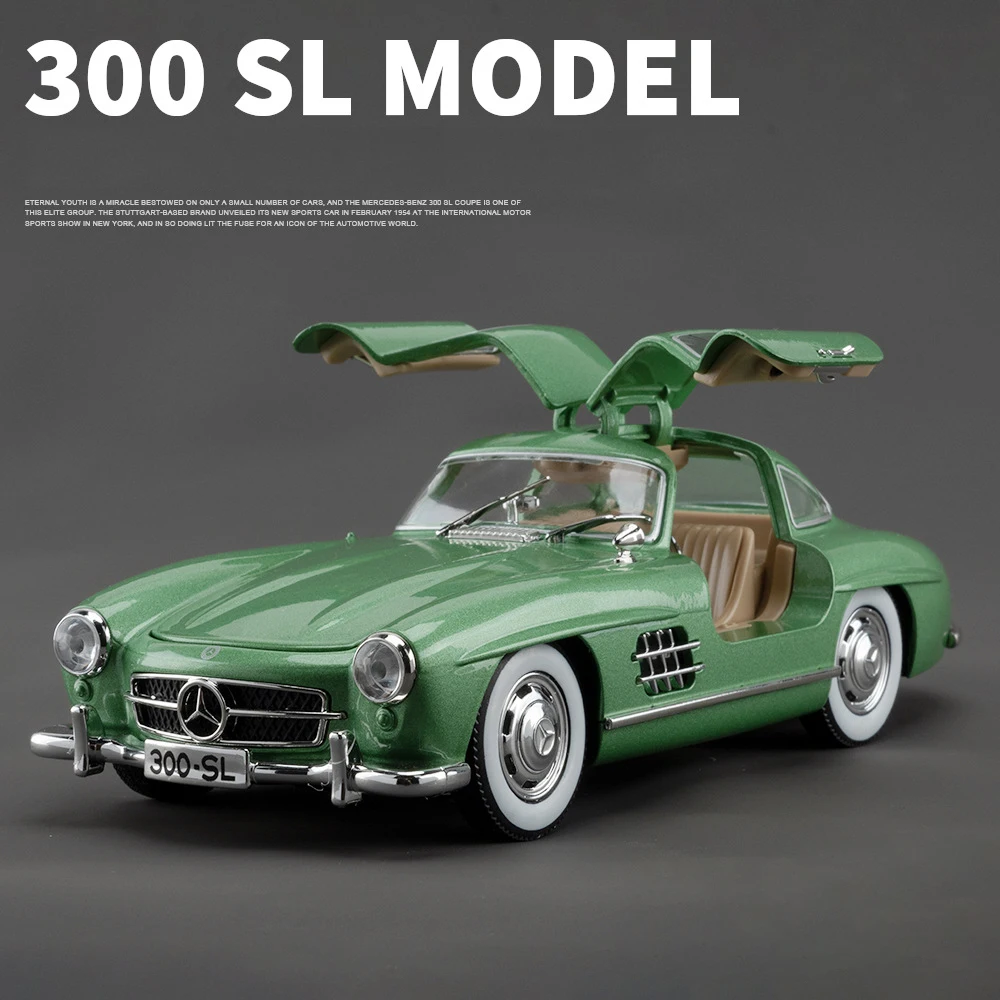 1:24 メルセデスベンツ 300SL 1936 合金モデルカーのおもちゃダイ