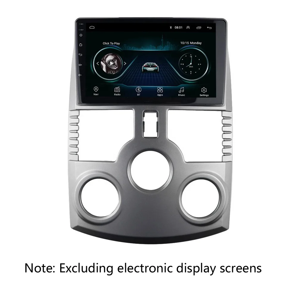 22.86 سنتيمتر راديو السيارة الإطار لتويوتا راش 2006-2016 ل دايهاتسو بي الذهاب لتيريوس 2006-2016 ل بيروودوا نوتيكا 2008-2010 #4