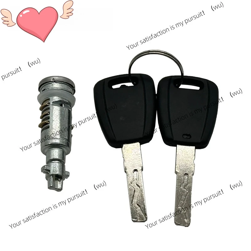 Door Handle Lock Cylinder With 2keys For Fiat 500L 500X 2014-2020 Jeep Renegade 2014-2019 6000632319 80/1039