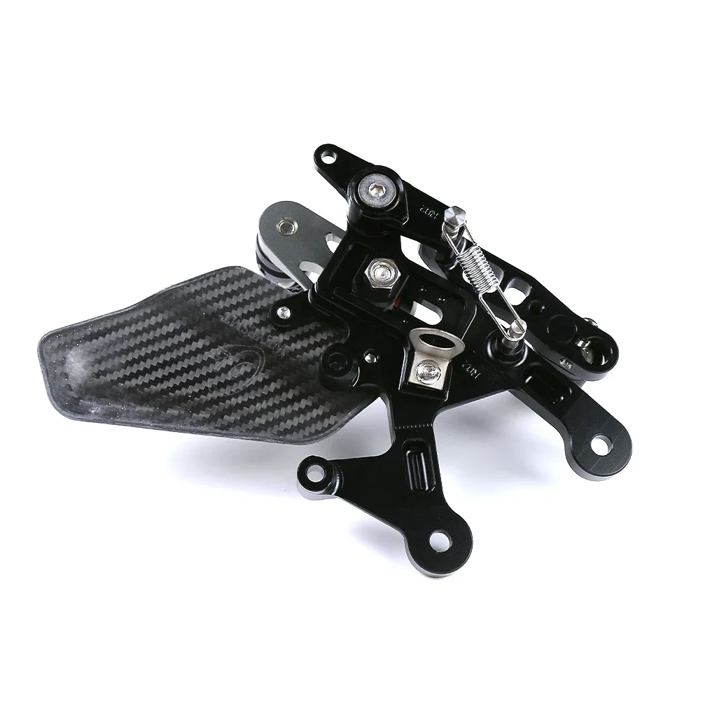 100% Carbon Fiber Motorcycle Modified Parts Foot pedals Footrest Rear Set Fairings for HONDA CBR1000RR-R 2019 - 2023