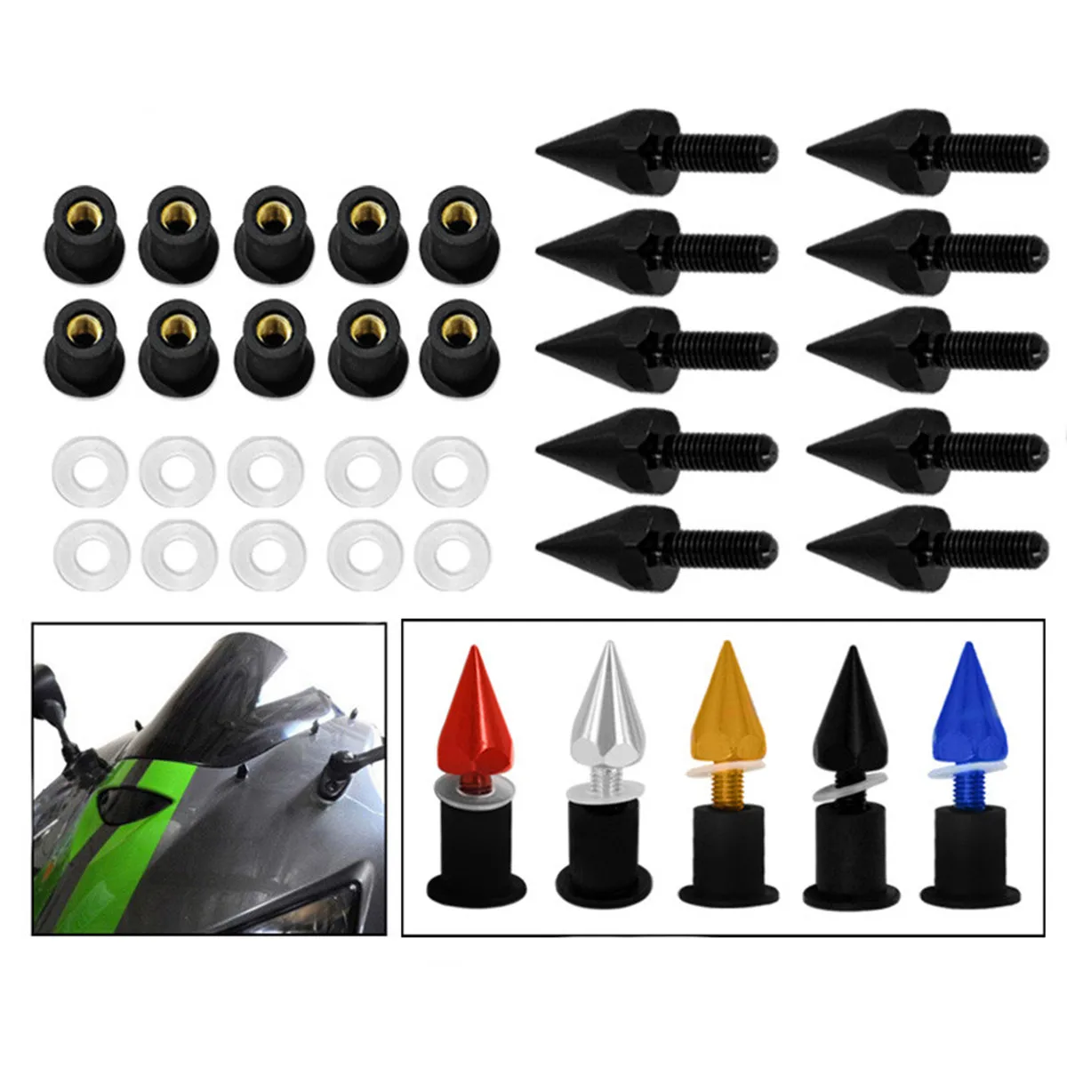10 Pcs Universal Wi…