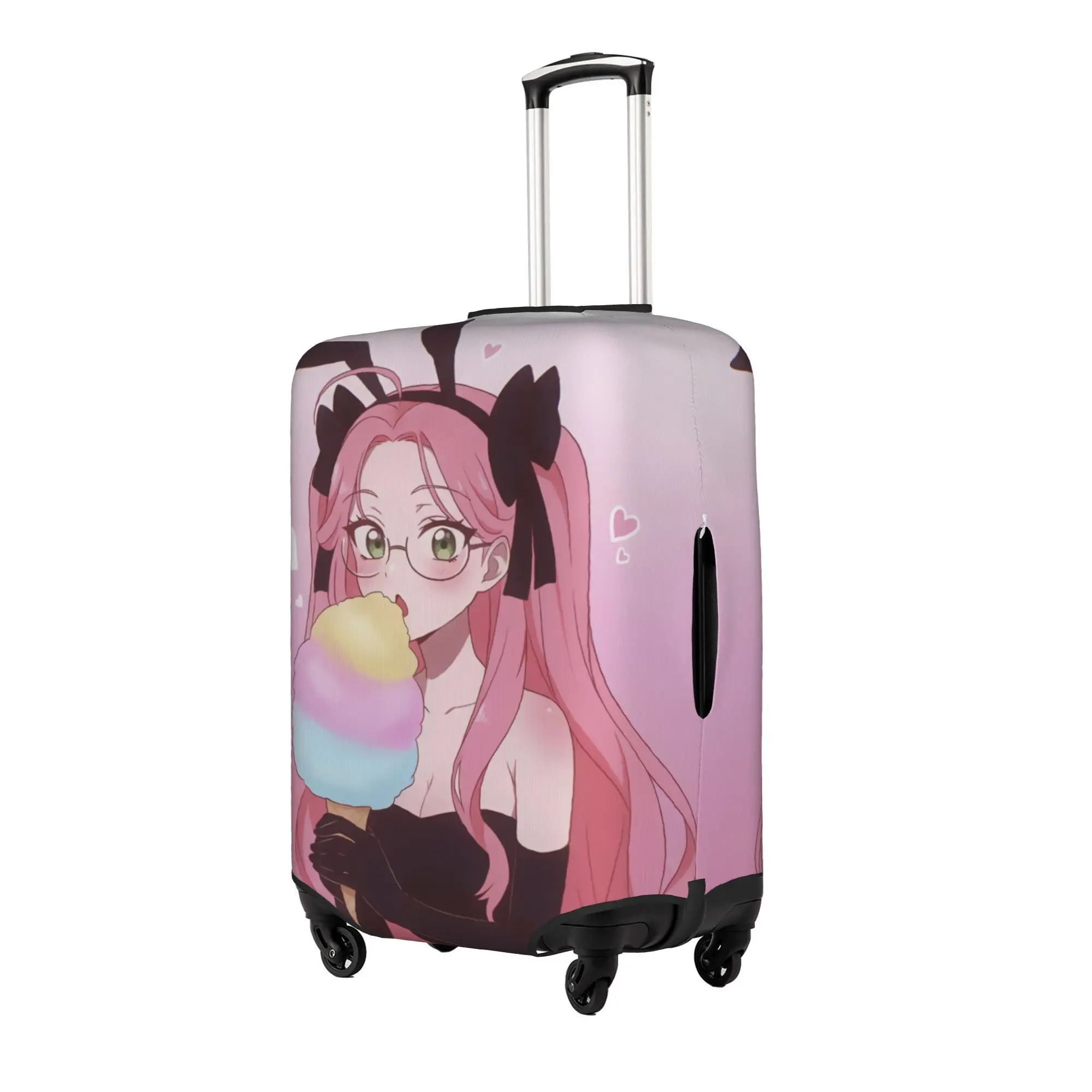 Custom Aliens Stages Travel Luggage Cover Dust Proof Dystopian Music Web Series Suitcase Cover Protector Fit 18-32 Inch