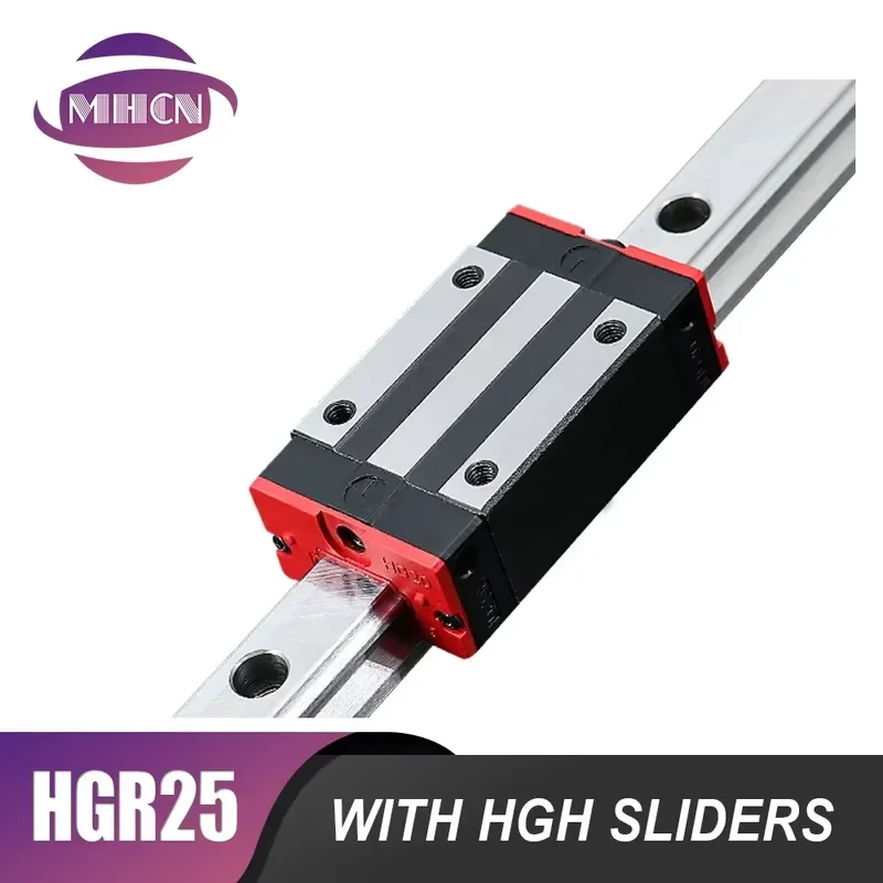High Precision HGH HGW HGR EGR EGH 15/20/25/30/35 HGH25 100-6000MM Linear Guide Same Specification With HIWIN for Cnc