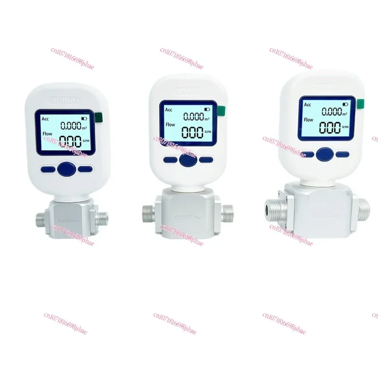 Digital Gas Flowmeter MF5700MF5706MF5712 Oxygen Nitrogen Compressed Air