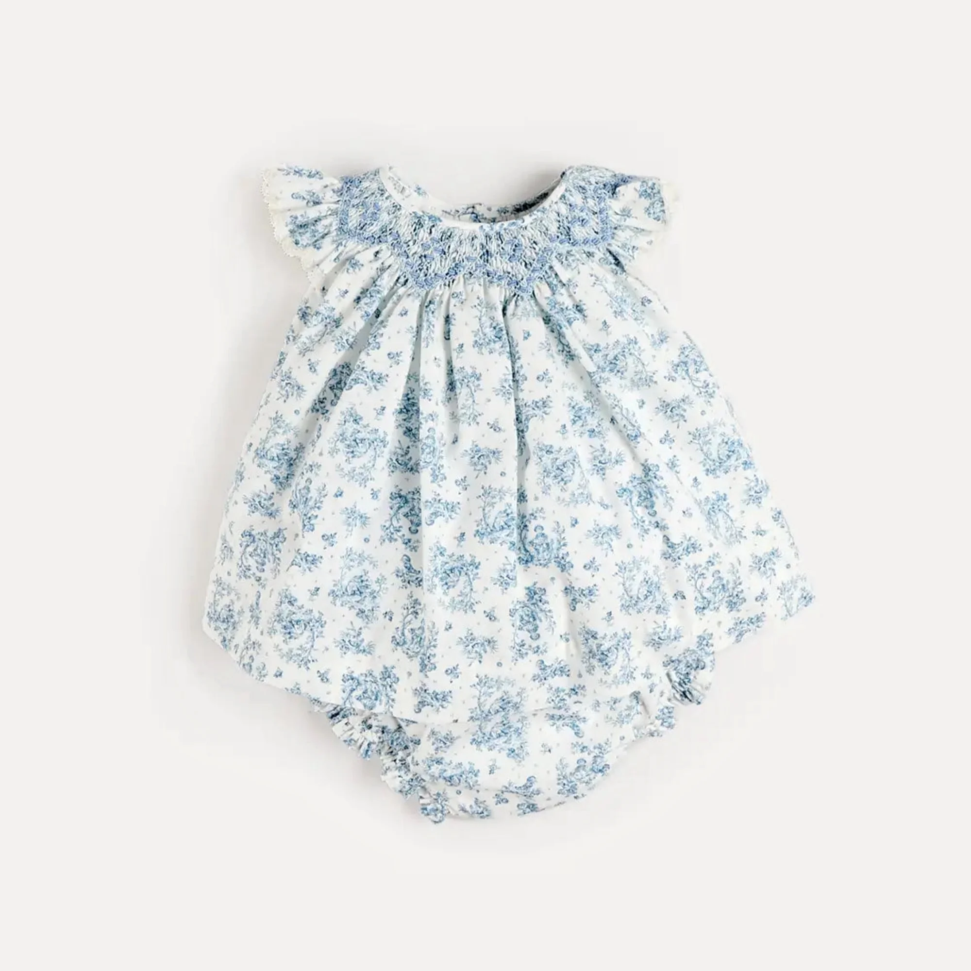 ensemble-2-pieces-brode-smocke-pour-bebe-fille-motif-imprime-bleu-avec-bloomer-ideal-pour-fete-d'anniversaire-collection-2026