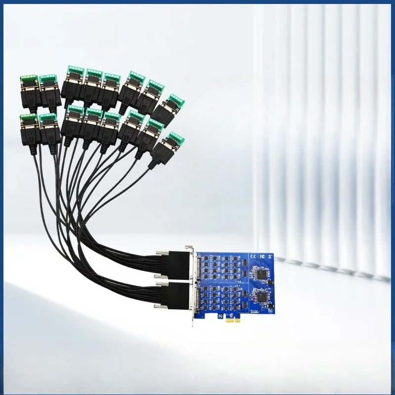 For Turn 16 ports serial port card computer expansion card 1 drag 16 industrial computer