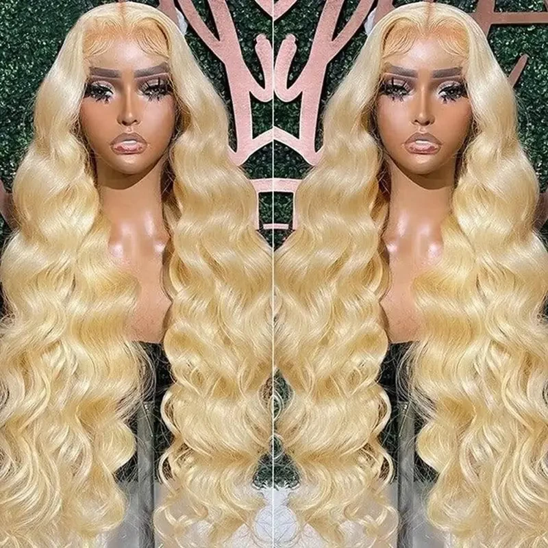 

613 Body Wave Lace Front Human Hair Wig 13x4 Hd Lace Front Wigs 30 inch Virgin Hair 180% Density Body Wave Lace Human Hair Wigs