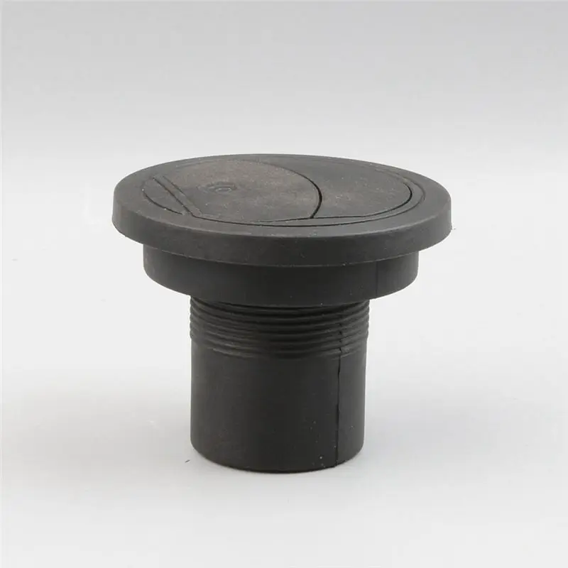 T17C Λ Car Diesel Heater Duct Pipe Air Vent Outlet Vent Rotatable Black Exhaust Joiner Connector For Parking Heater