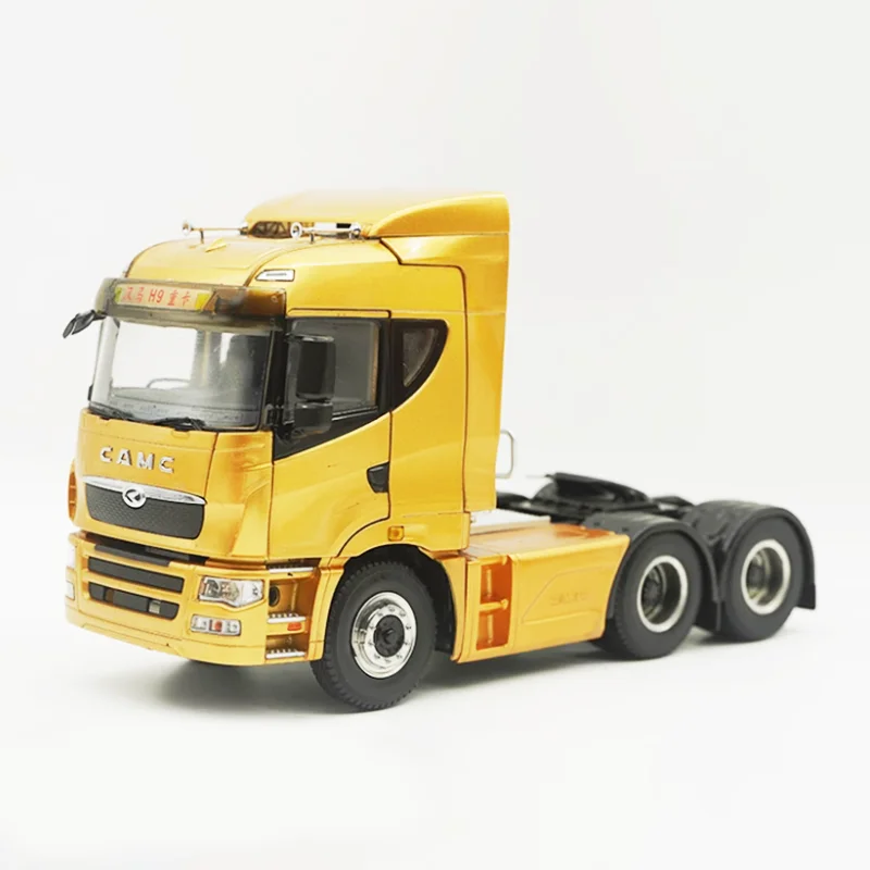

Diecast 1:28 Scale Alloy H9 Traction Truck Model Finished Product Simulation Toy Collection Gift Static Display