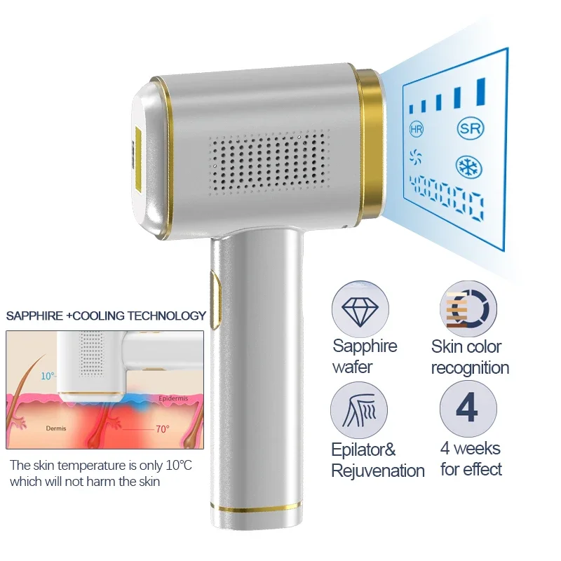 

Permanently Handheld Home Use Portable Electric Sapphire Ice Cool Mini